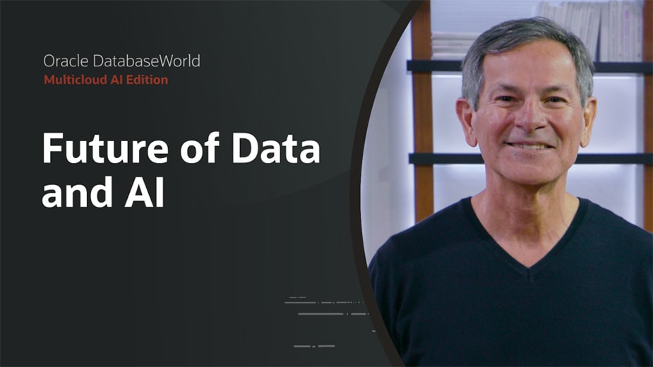 Keynote: AI for Data Made Simple with Oracle Database 23ai