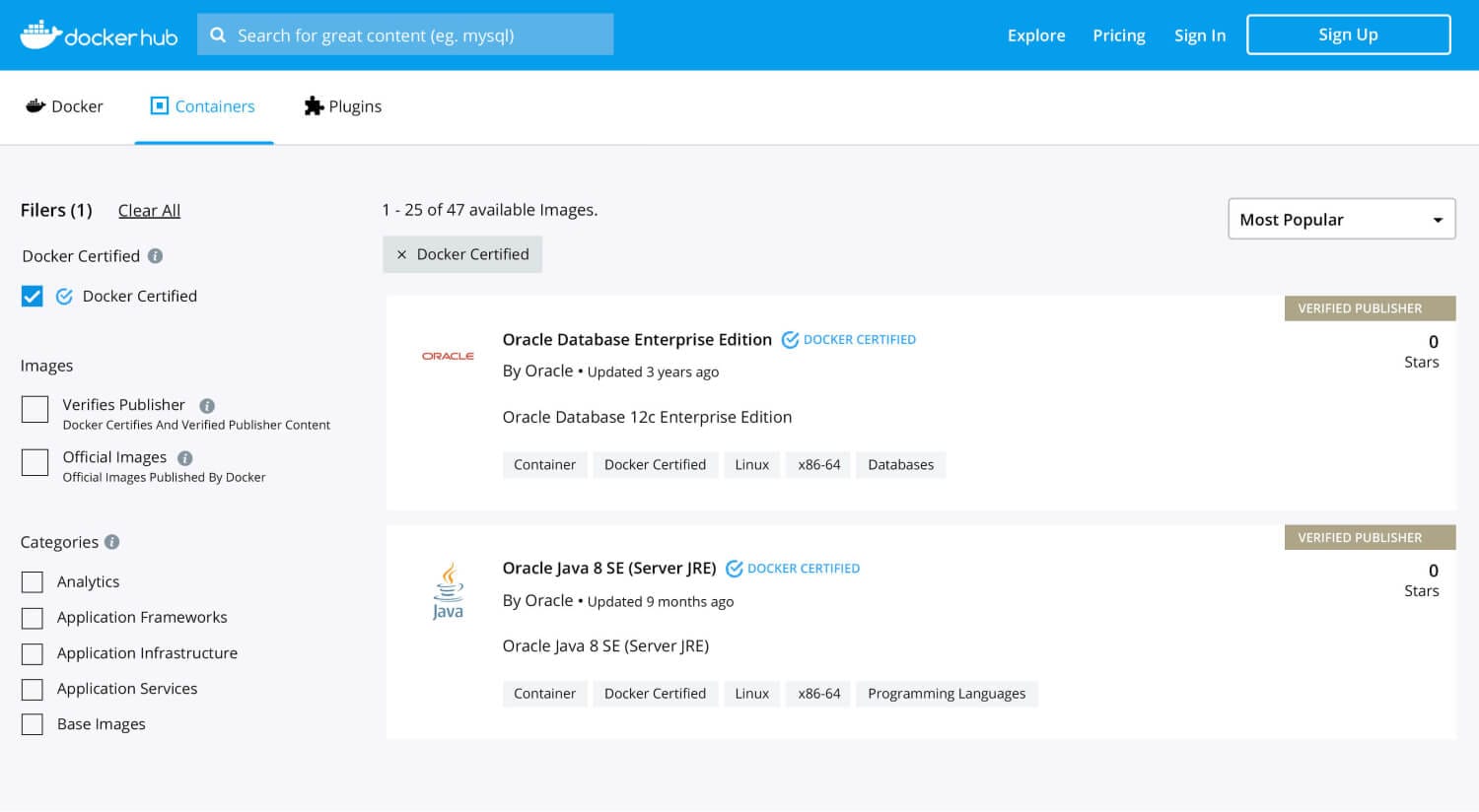 圖 3：Docker 登錄螢幕擷取畫面