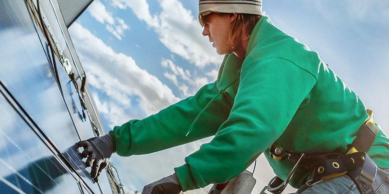 태양광 패널 설치