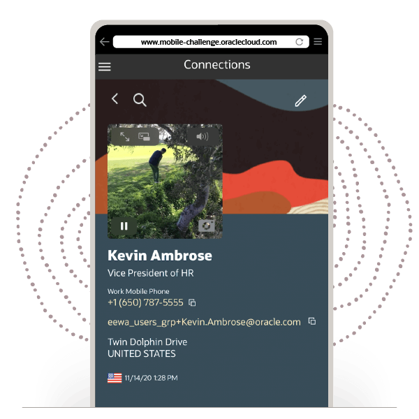 عرض ملف تعريف الاتصالات لديك