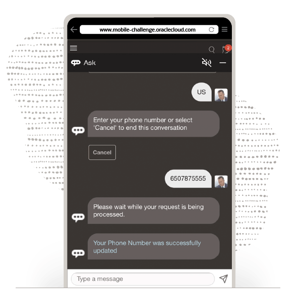تحديث البيانات الشخصية