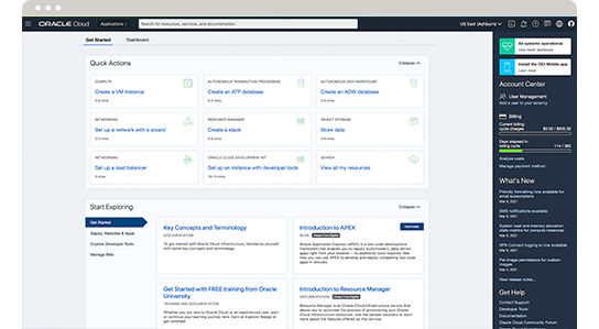 How to create an Oracle Autonomous Data Warehouse instance