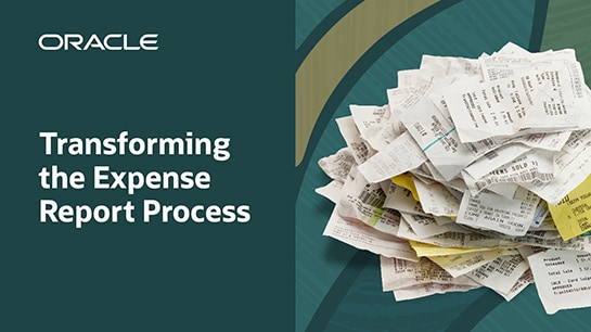 Processo do relatório de despesas