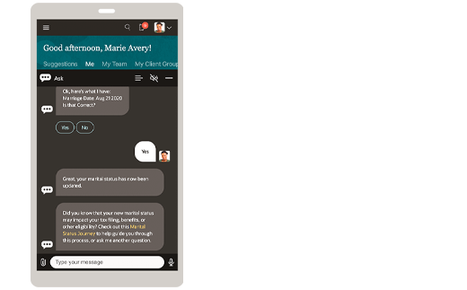 المساعد الرقمي للموارد البشرية