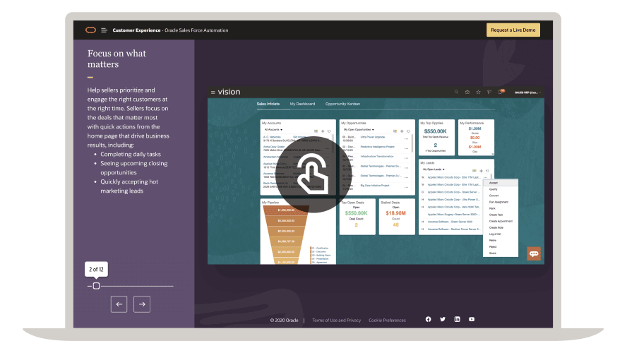 Prezentacja produktu Sales Force Automation