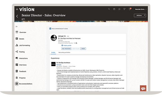 Recommended Matches screenshot