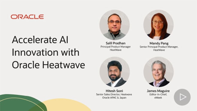 Accelerate AI Innovation with Oracle HeatWave