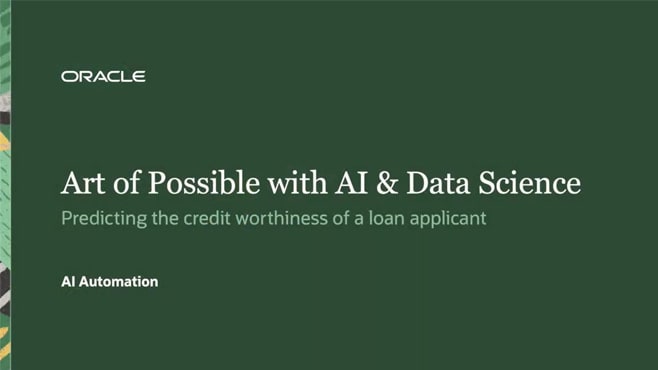 Predicting the credit worthiness