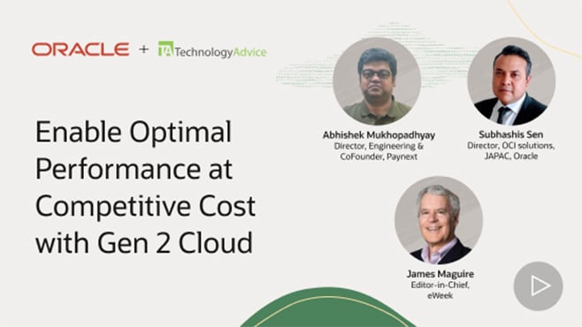 Enable Optimal Performance at Competitive Cost with Gen 2 Cloud (A 3-part series)