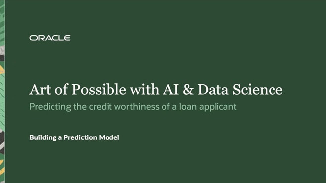 Predicting the credit worthiness