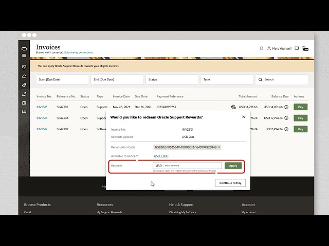 Oracle Support Rewards inwisselen (videominiatuur)